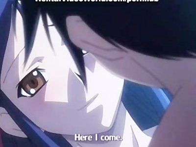 Cute anime girl loses virginity